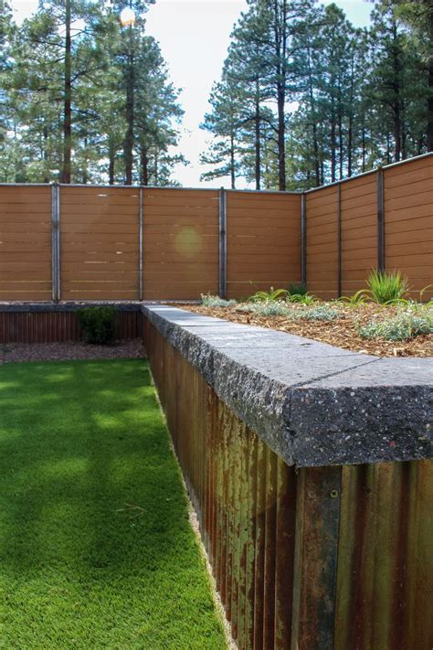 steel retaining walls residential